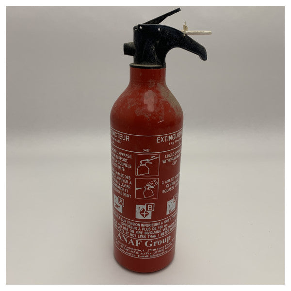 Морски ABC прахов пожарогасител 1кг | Лек 