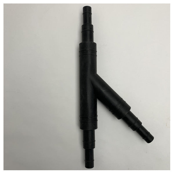 Osculati 17.238.50 Y-Piece Connection Hose Black