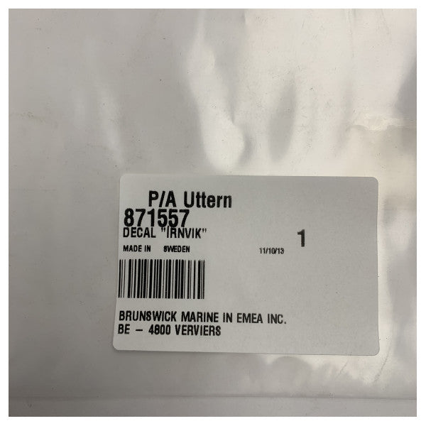 مجموعة ملصقات قارب بحرية Uttern 570mm عدد 2 - 871557 