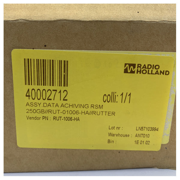Netwave Rutter VDR Module de stockage à distance RSM Assemblage 250 Go RUT-01006-HA 