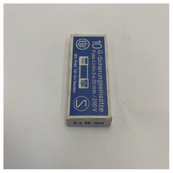Lasisulake 5x20 mm 4 A hidas 10 kpl T4A IEC 127-III 