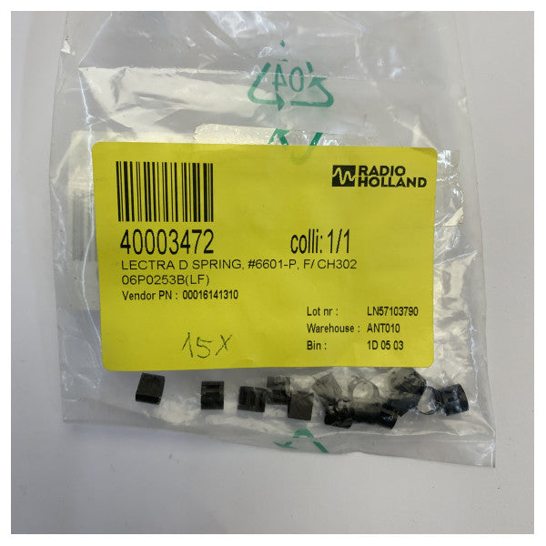 Molla a D Lectra per Furuno CH-302 FCV-587 FCV-588 confezione da 15 #660 