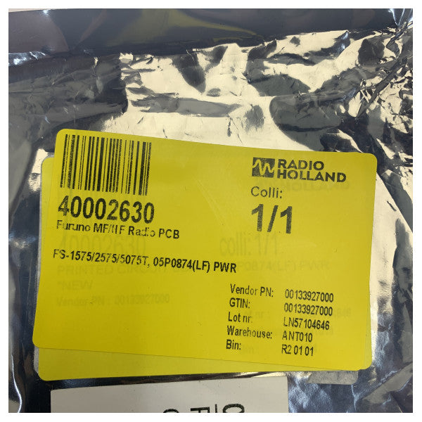 لوحة PWR PCB Furuno 05P0874(LF) لجهاز راديو MF/HF FS-1575 FS-2575 FS-5075T 