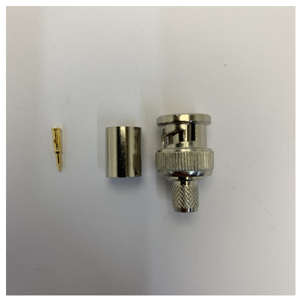 Telegärtner BNC han-crimpstik 75 ohm til RG6-koaks 