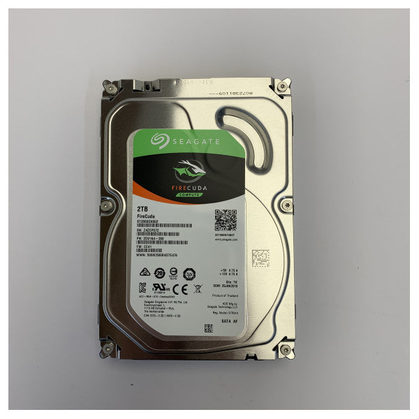 Seagate FireCuda 2TB SSHD 3,5 Zoll interne Festplatte ST2000DX002 