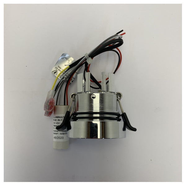 Spot de teto fixo marinho BCM Jack 1-50 3393/R4W-50 Cromado 