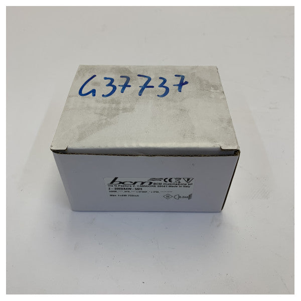 Spot de teto fixo marinho BCM Jack 1-50 3393/R4W-50 Cromado 