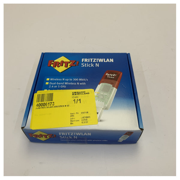 AVM FRITZ!WLAN USB Stick N v2 netværksadapter - 300 Mbit/s 