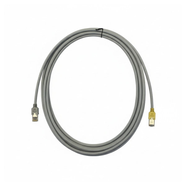 Cabo de patch Ethernet Crossover Cat5 S/FTP RJ45 - 5m Cinza 