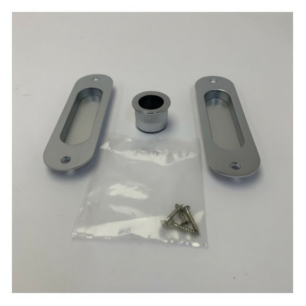 Wurth Paslanmaz Çelik Kayar Kapı Kolu Kiti 120x3mm - B4D-U-KIT W 