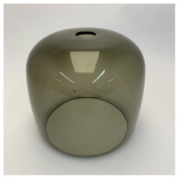 Vistosi Jube LT Tischlampe Smoky Grey D23cm mit Gold 