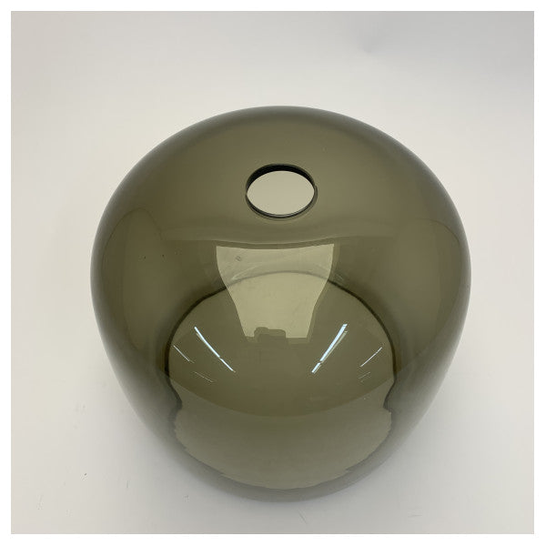 Vistosi Jube LT Tischlampe Smoky Grey D23cm mit Gold 