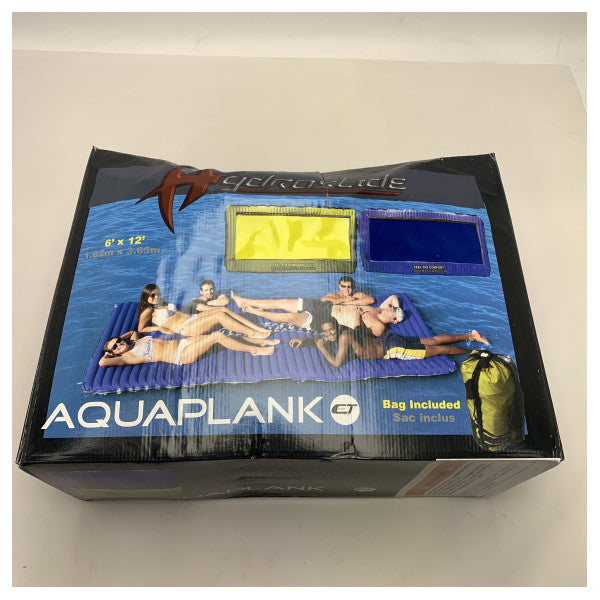 Hydroslide Aqua Plank Inflatable Floating Dock 12 x 6 FT - HSL612