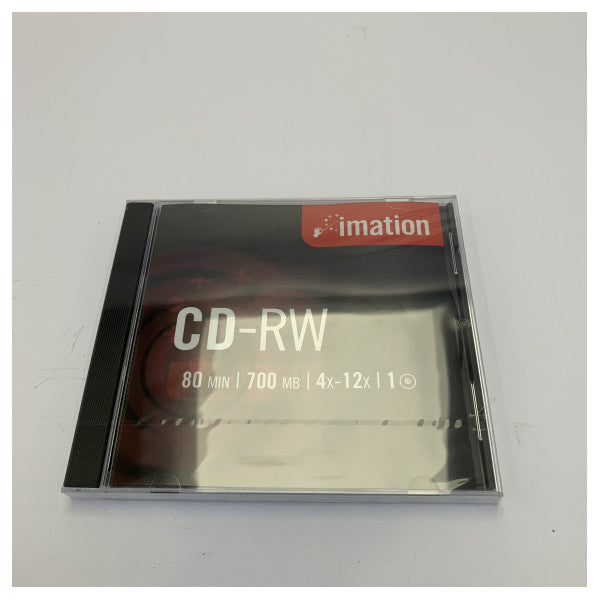 Imation CD-RW 700 Mo 80 min 4x-12x réinscriptible - 10 pièces Slim Jewel Case 