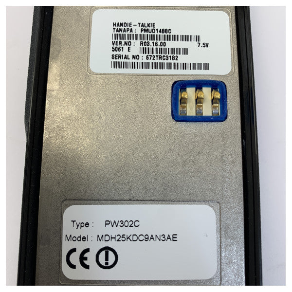 Motorola GP340 VHF Handheld Portofoon - 16CH FM Marine Radio 