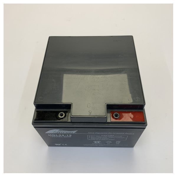 Fullriver CP24-12 VRLA AGM Battery 12V 24Ah - Marine & Yacht Battery 