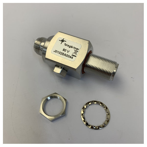 Telegärtner overspenningsvern N-type hunn 90V arrester J01028A0044 
