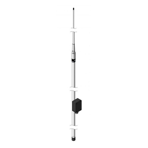 AC Antennas KUM480-1 HF/SSB marineantenne - 2 sektioner - 5 m - 500 W - 1,4-30 MHz 