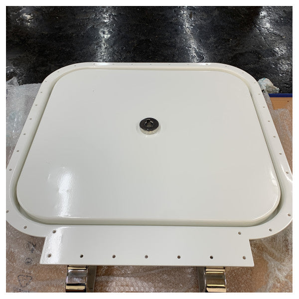 Metastyle Type Approval WT A30 FD Rustfritt Stål Åpningsluke 490 x 430 mm - 379480 