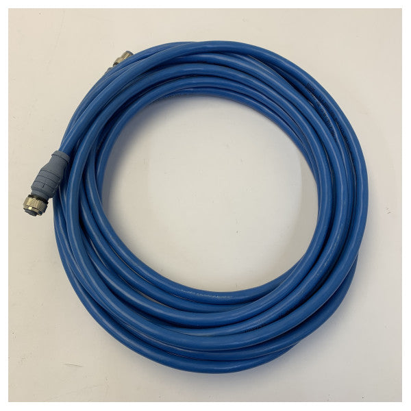 Maretron Mid dubbeländad kabelsats 8 m blå DM-DB1-DF-08.0 NMEA 2000 m 