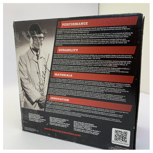 Гвинт Quicksilver 4-лопатевий 23 x 15 дюймів правий для Bravo 3X 