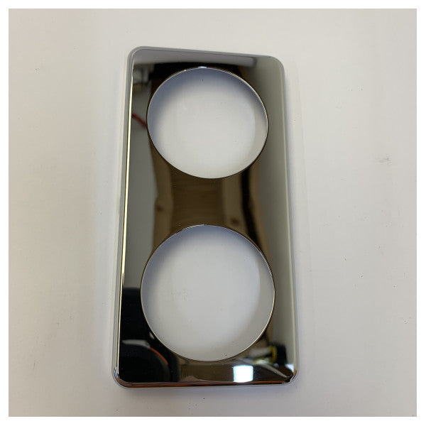 Berker Integro Classic Cover Frame 2-way - Polished Chrome - 9182618 