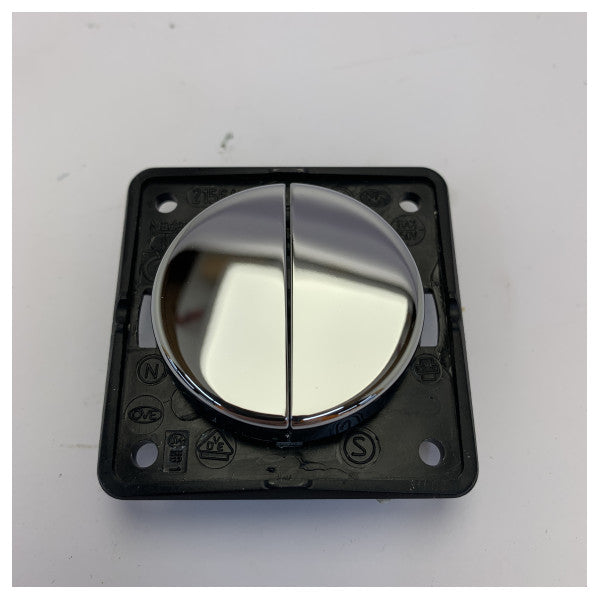 Berker Integro Classic Series Schalter - Glänzendes Chrom - Yacht-Beschläge - 9365518 