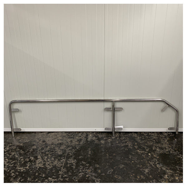 Hanse MET1190 Stainless Steel Railing with Integrated Brackets - Yacht Hardware 