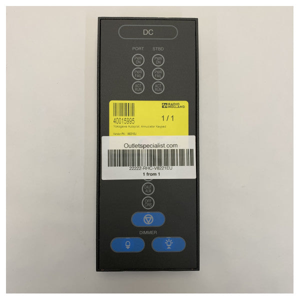 Yokogawa V8221EU Marine Electronics Panel Mount 