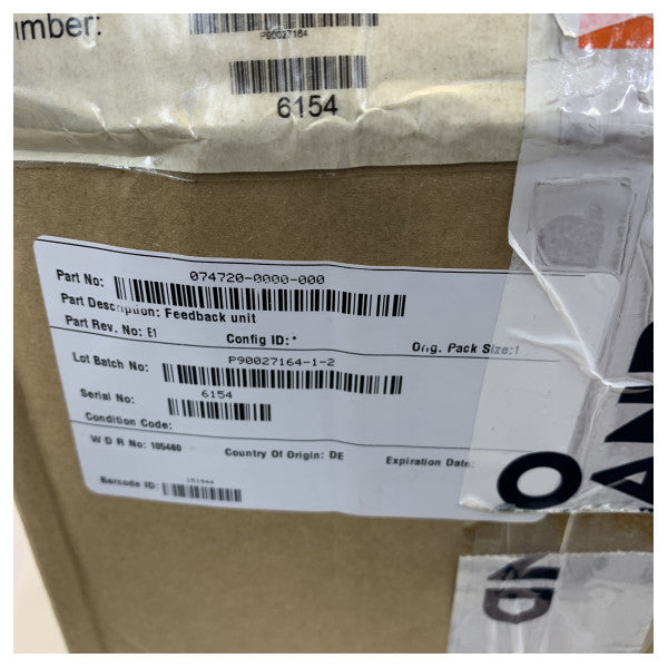 Réducteur de retour d'indicateur de gouvernail Sperry Marine 074720-0000-000 