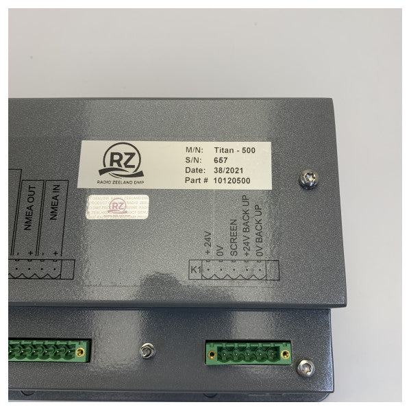 Ράδιο Ζεελαντ Τιτάν 500 Κομπί Πιλότ Έλεγχος Οθόνης 