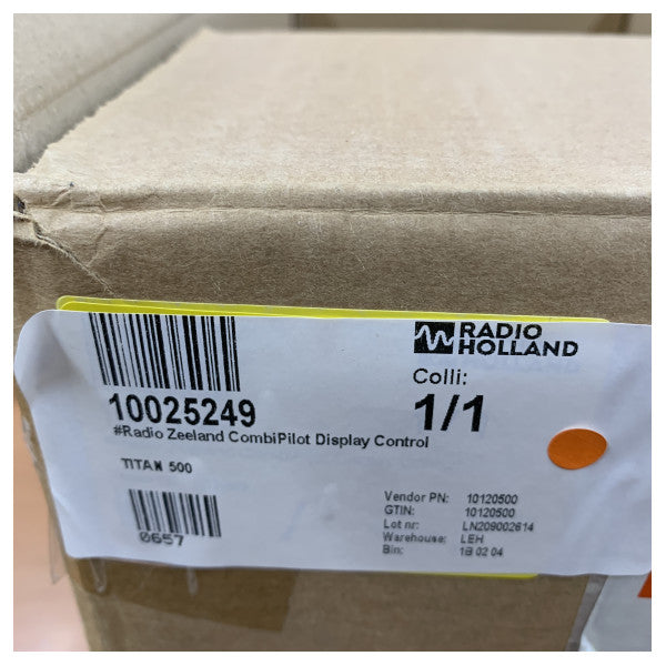 Ράδιο Ζεελαντ Τιτάν 500 Κομπί Πιλότ Έλεγχος Οθόνης 
