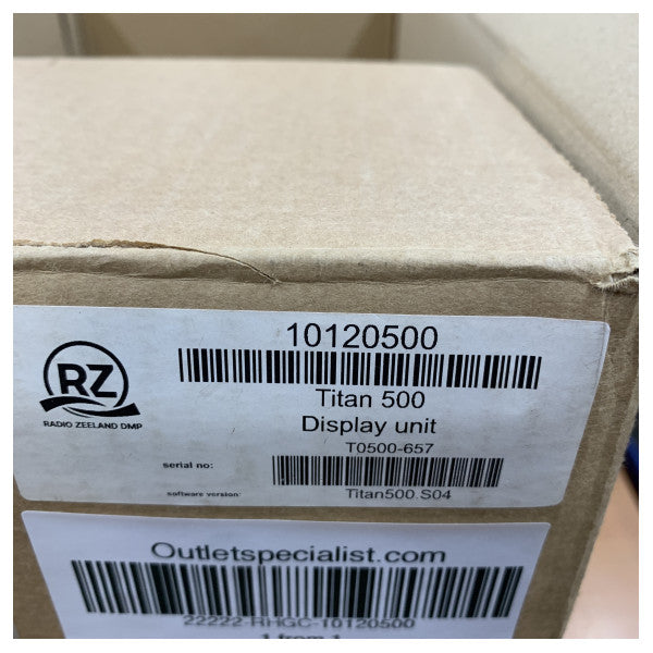 Ράδιο Ζεελαντ Τιτάν 500 Κομπί Πιλότ Έλεγχος Οθόνης 
