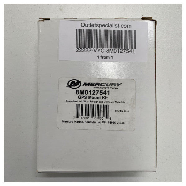 Mercury Mercruiser OEM GPS монтажен комплект бял - 8M0127541