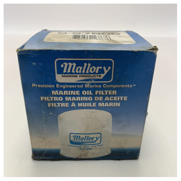 Mallory 9-57806 Schwarzschraube am Ölfilter