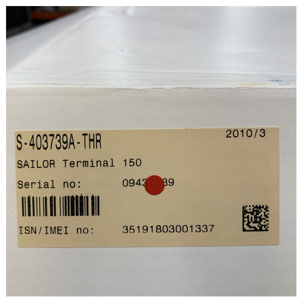Sailor S-403739A Fleet Broadband 150 THR-Terminal 