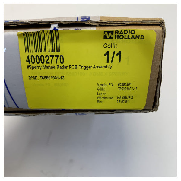 Sperry Marine T65801801-13 X-BAND / S-BAND Scanner Trigger Board 