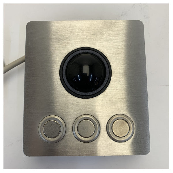 38 mm rustfrit stål trackball marine panelmontering TV1044 - industriel frontpanel i rustfrit stål 