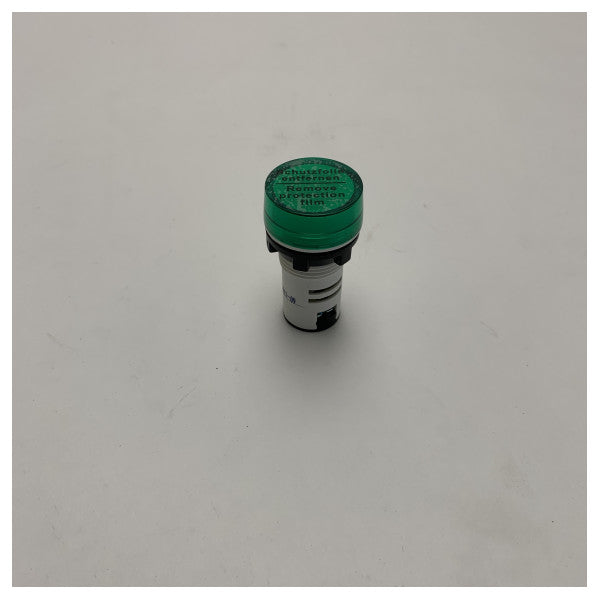 Grøn indikatorlampe i marinekvalitet B3-MB400