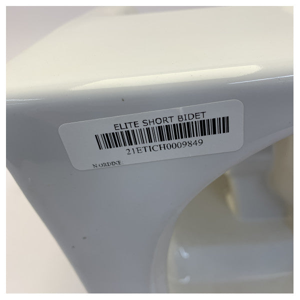 Bidet Planus Elite Z1 Bianco Corto - Bidet in Ceramica Marina 