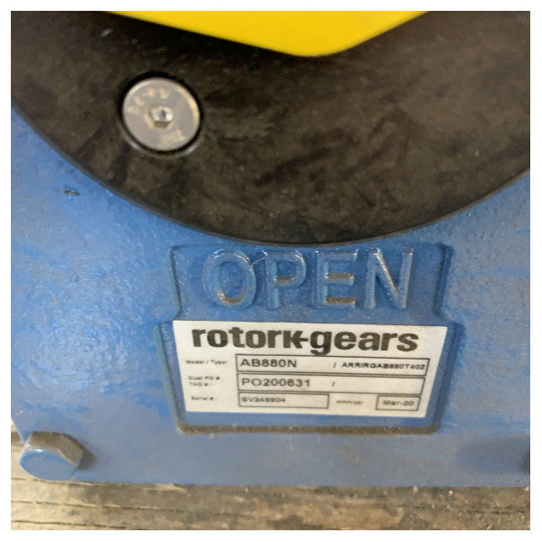 Rotork-Gears Butterfly Valve Lug DN400 PN6 RINA White - Yacht Hardware 
