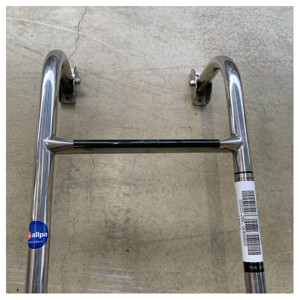 Allpa 9069802 ruostumattomasta teräksestä valmistetut 4-portaiset uimaportaat merenkulkuun tarkoitetut tikkaat