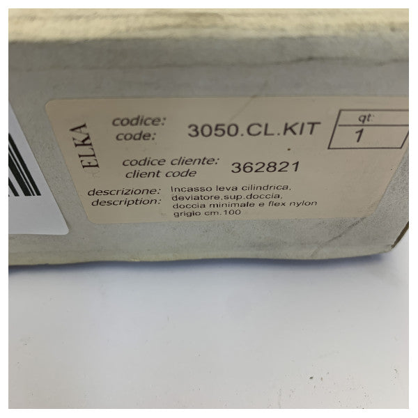 Elka 3050.CL Set ta' Mixer tat-Twaletta Marittima għall-Dħul tad-Dawl tal-Jottijiet 