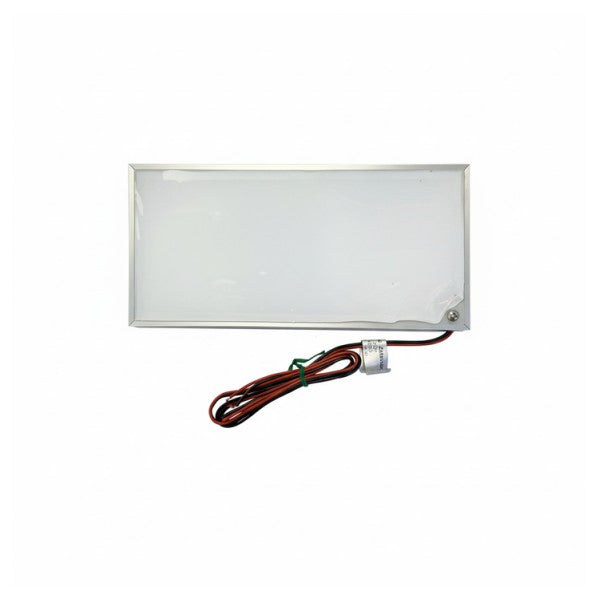 Zetacube Backlit Plexi Shelf Light for Ferretti Guest Cabin N28 Cast Acrylic