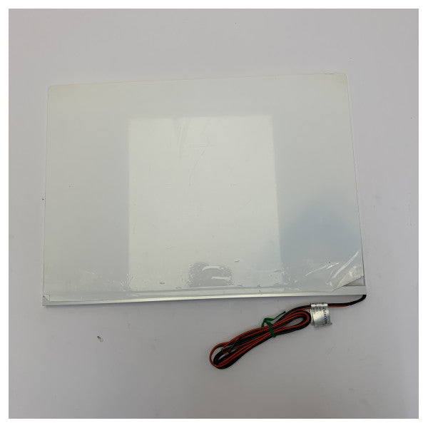 Zetacube Backlit Plexi Shelf Light for Ferretti Guest Cabin N28 Cast Acrylic