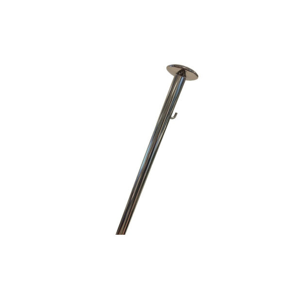 Allpa stainless steel flagpole 100 cm x 25 mm - 913811