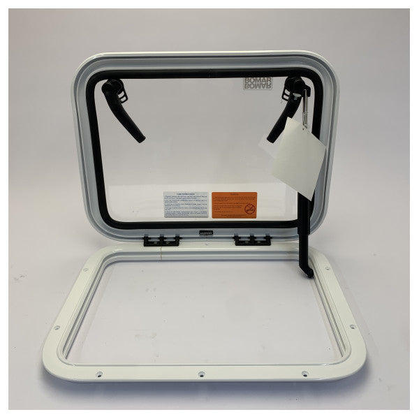 Bomar poklopac dekice niskog profila bijeli - 315x445 mm - N1029-10P 