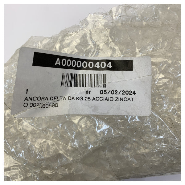 Lewmar Delta Çapa 25KG - 55lbs Galvanizli Çelik - 57425 