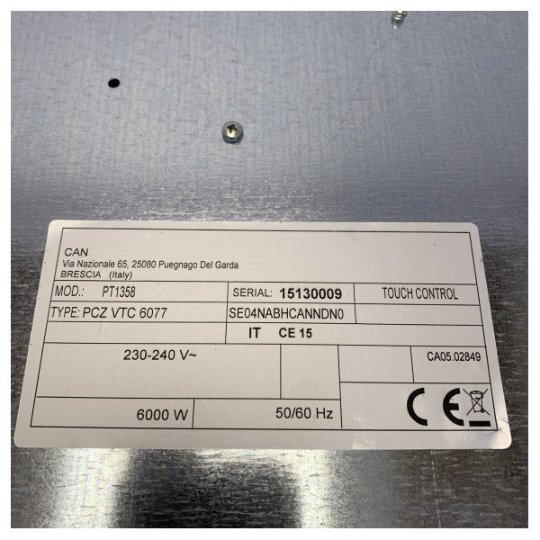 Voiko Marine Build-In Keramiikkakeittotaso 4-polttimella Sähkö 230V - PT1358 