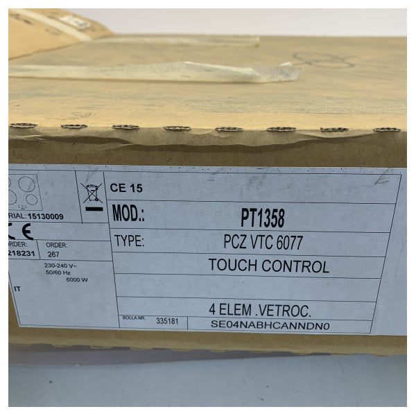 Voiko Marine Build-In Keramiikkakeittotaso 4-polttimella Sähkö 230V - PT1358 